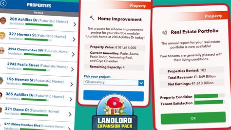 HOW TO MAKE BILLIONS WITH THE LANDLORD .